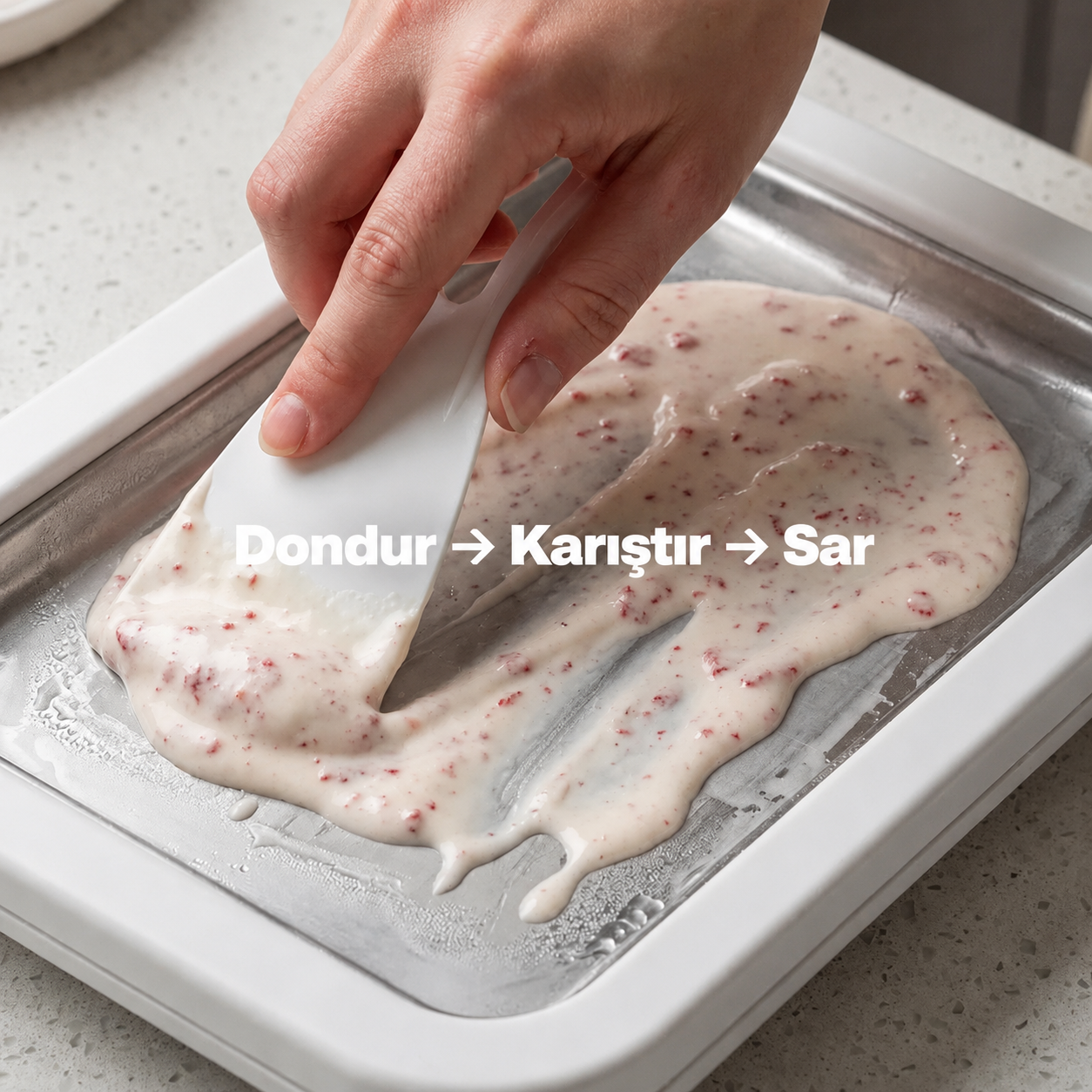 Rulo Dondurma Tavası